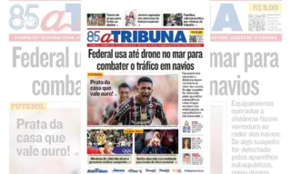 Imagem ilustrativa da imagem Confira os destaques do jornal A Tribuna desta segunda-feira