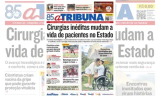 Imagem ilustrativa da imagem Confira os destaques do jornal A Tribuna deste domingo