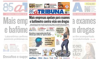 Imagem ilustrativa da imagem Confira os destaques do jornal A Tribuna deste domingo