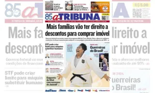 Imagem ilustrativa da imagem Confira os destaques do jornal A Tribuna deste sábado