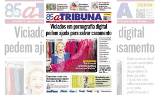 Imagem ilustrativa da imagem Confira os destaques do jornal A Tribuna deste sábado