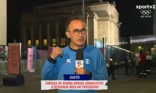 Imagem ilustrativa da imagem Equipe de TV brasileira é obrigada a deixar prédio em Paris por ameaça de bomba