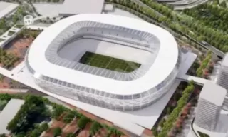 Imagem ilustrativa da imagem Lula assina acordo para a construção de estádio do Flamengo no Gasômetro