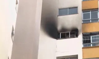 Imagem ilustrativa da imagem Incêndio em apartamento de casal de idosos assusta moradores de prédio em Vitória