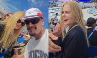 Imagem ilustrativa da imagem Influencer capixaba encontra Nicole Kidman durante as Olimpíadas: ‘Quase enfartei’