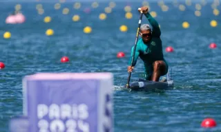 Imagem ilustrativa da imagem Isaquias Queiroz avança à semifinal do C1 1000m da canoagem