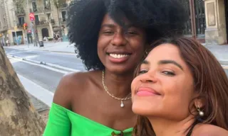 Imagem ilustrativa da imagem Lucy Alves e Indira Nascimento rompem namoro: 'Não somos mais um casal'