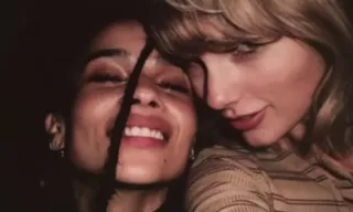 Imagem ilustrativa da imagem Taylor Swift elogia 'Pisque Duas Vezes', novo terror de Zoë Kravitz: 'Fiquei pasma'