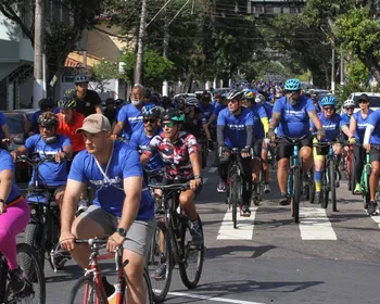 Imagem ilustrativa da imagem Pedalaço da Independência reúne famílias e atletas em passeio de belas paisagens