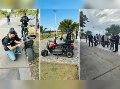 Advogados que vão participar dos atendimentos no 21º Plantão da Cidadania, na Praça Oito, no Centro de Vitória