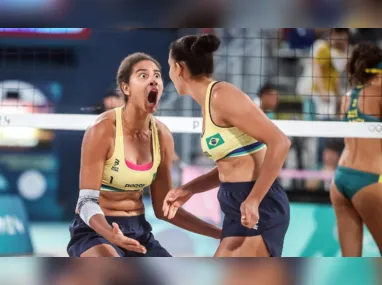 O técnico José Roberto Guimarães, do Brasil, durante partida com os Estados Unidos válida pela semifinal de vôlei feminino nos Jogos Olímpicos de Paris, na França, nesta quinta-feira, 8 de agosto de 2024