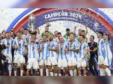 Argentina levanta mais um troféu da Copa América
