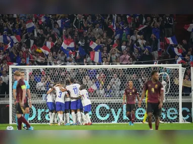 Jogadores da seleção durante treinamento