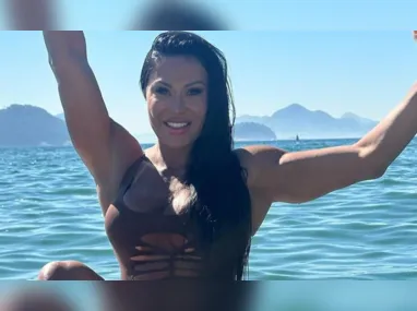 Simony agradeceu pela nova chance após ser diagnosticada com câncer no intestino