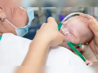 Imagem ilustrativa da imagem Internações de bebês por problemas respiratórios bateram recorde em 2023