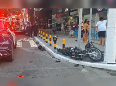 Imagem ilustrativa da imagem Motociclista morre após tentar fugir de viatura em Vila Velha