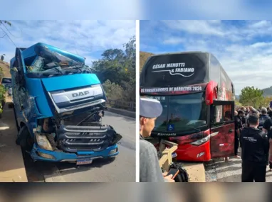 Acidente aconteceu a caminho do Espírito Santo