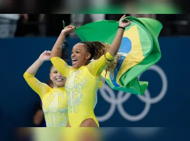 Judoca Beatriz Souza conquistou medalha de ouro nos Jogos de Paris