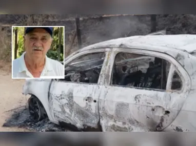 Imagens de videomonitoramento mostraram os suspeitos entrando e saindo do local antes de Valéria Ferrugini (destaque) ter sido encontrada