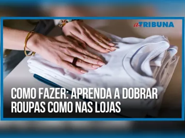 Imagem ilustrativa da imagem VÍDEO | Aprenda a dobrar roupas como nas lojas