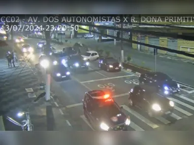 Imagem ilustrativa da imagem Vídeo mostra momento em que Audi em alta velocidade bate em 5 carros em São Paulo