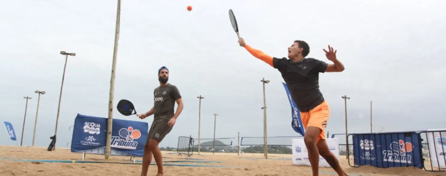 Imagem ilustrativa da imagem Vitória sedia a partir desta quarta o maior Campeonato Brasileiro de Beach Tennis