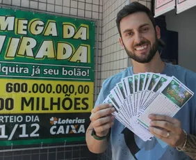 Imagem ilustrativa da imagem Apostas liberadas para a Mega-Sena da Virada