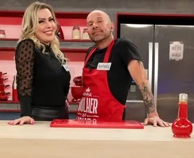 Imagem ilustrativa da imagem Domingo com briga na cozinha na tela da TV Tribuna/SBT!