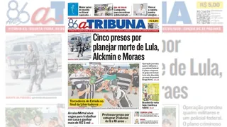 Imagem ilustrativa da imagem Confira os destaques do jornal A Tribuna desta quarta-feira 20/11