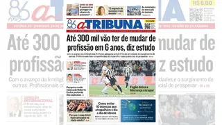 Imagem ilustrativa da imagem Confira os destaques do jornal A Tribuna deste domingo