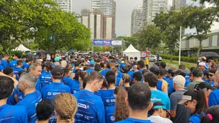 Imagem ilustrativa da imagem 'Faz bem para a mente e a alma': veja depoimentos de participantes após a corrida