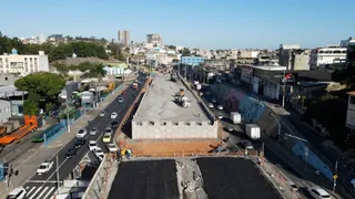 Imagem ilustrativa da imagem Trecho da avenida Mário Gurgel é interditado para obras de viaduto em Cariacica