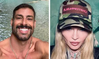 Imagem ilustrativa da imagem Cauã Reymond aparece no Instagram de Madonna e mostra jantar luxuoso