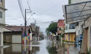 Imagem ilustrativa da imagem Cidades do ES registram os maiores volumes de chuva em 24 horas no Brasil