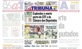 Imagem ilustrativa da imagem Confira os destaques do jornal A Tribuna desta quinta-feira