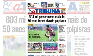 Imagem ilustrativa da imagem Confira os destaques do jornal A Tribuna desta segunda-feira