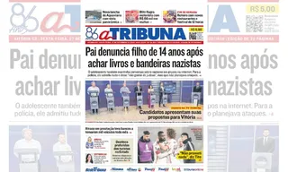 Imagem ilustrativa da imagem Confira os destaques do jornal A Tribuna desta sexta-feira