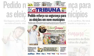 Imagem ilustrativa da imagem Confira os destaques do jornal A Tribuna desta sexta-feira