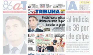 Imagem ilustrativa da imagem Confira os destaques do jornal A Tribuna desta sexta-feira