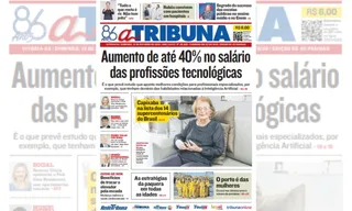 Imagem ilustrativa da imagem Confira os destaques do jornal A Tribuna deste domingo