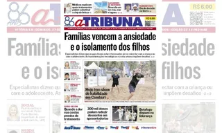 Imagem ilustrativa da imagem Confira os destaques do jornal A Tribuna deste domingo