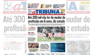 Imagem ilustrativa da imagem Confira os destaques do jornal A Tribuna deste domingo