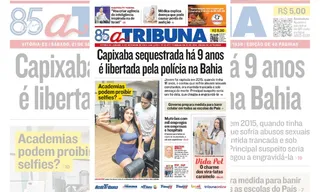 Imagem ilustrativa da imagem Confira os destaques do jornal A Tribuna deste sábado