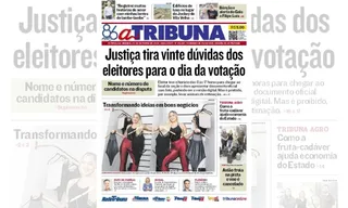 Imagem ilustrativa da imagem Confira os destaques do jornal A Tribuna deste sábado