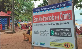 Imagem ilustrativa da imagem Mais de 200 multados nas praias de Vitória durante o feriado