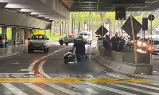 Imagem ilustrativa da imagem Morre motorista de aplicativo ferido em execução no Aeroporto de Guarulhos