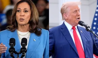 Imagem ilustrativa da imagem Quais artistas apoiam Kamala Harris e Donald Trump nas eleições nos EUA em 2024