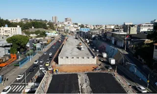 Imagem ilustrativa da imagem Trecho da avenida Mário Gurgel é interditado para obras de viaduto em Cariacica