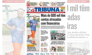 Imagem ilustrativa da imagem Veja os destaques do jornal A Tribuna deste sábado, dia 02 de novembro