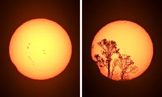 Imagem ilustrativa da imagem Veja vídeo do eclipse solar no Espírito Santo